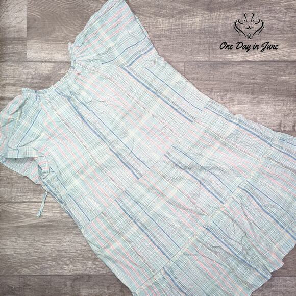 Loft Short Sleeve Mini Dress Size LP - Picture 5 of 5